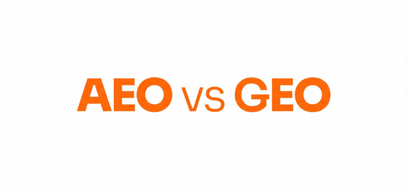 What Is AEO vs GEO