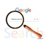 google search bar net browser mobile magnifying glass seo concept